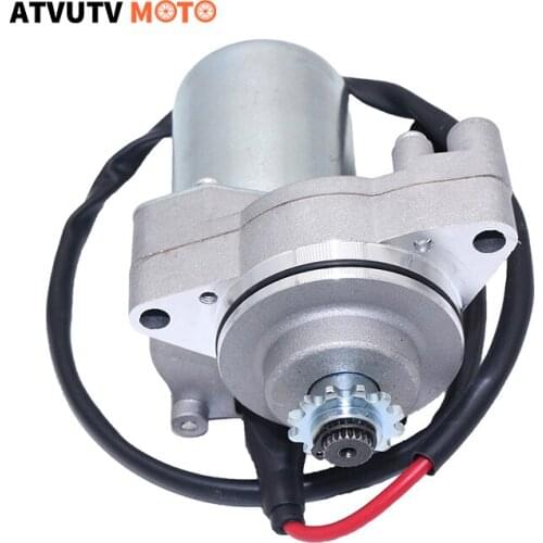 3 bolt Starter Motor For 50cc 70 cc 90cc 100cc 110cc 125cc 4 Stroke Engine Quad Wheelers ATVs Taotao pit Dirt Bikes SSR Roketa