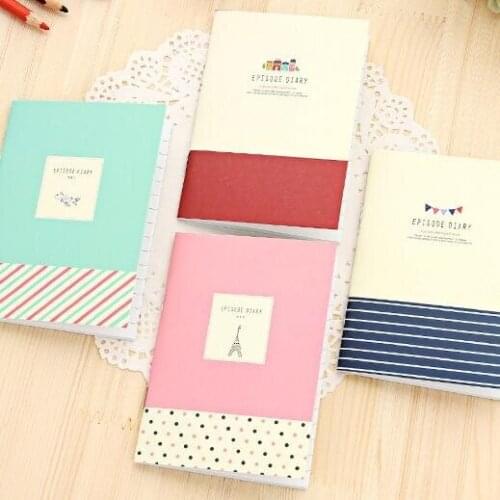 1pcs/lot 120*85mm vintage Fresh Life Mini Diary NoteBook/pocket notes/Kids'gift/stationery office school supplies
