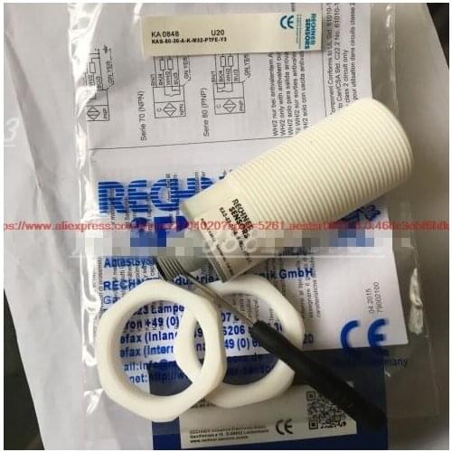 100% NEW KAS-80-30-A-K-M32-PTFE-Y3 Capacitive Proximity Sensor