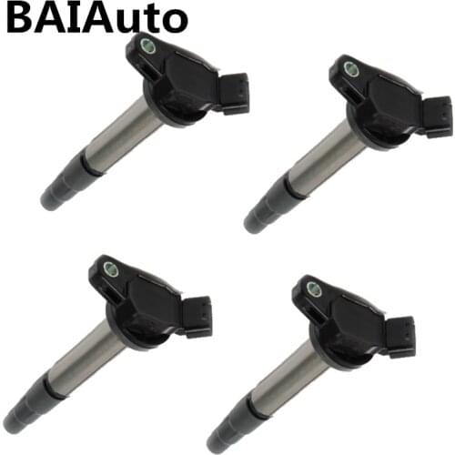 4PCS OEM Ignition Coil For Toyota Corolla Matrix Prius Scion IM XD 1.8L 90919-02258 UF-596 C1714 UF-619 9091902258 9091902252