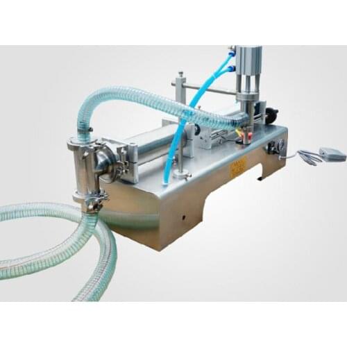 5-100ML Semi Automatic Pneumatic Liquid Filling Machine Filling Shampoo Perfume SS304, Beverage Packer