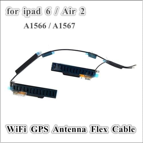 5Pcs for iPad 6 Air 2 WiFi GPS Wireless Signal Antenna Connector Flex Cable Replacement Parts