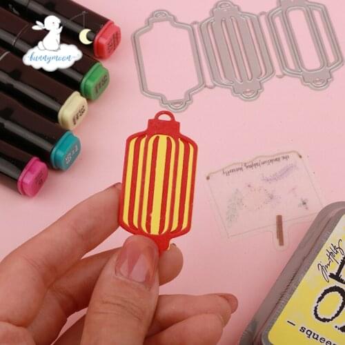 Bunnymoon lantern Metal Cutting Dies Embossing Scrapbooking Stencil Craft Cut Dies For DIY Card Crafts Handmade