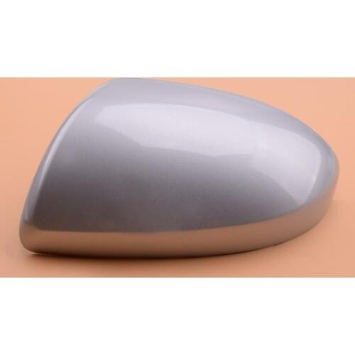 Left Silver Door Wing Mirror Shell Housing Cover Cap Fit for Mazda 2 2008-2014 3 2009-2013 6 2008-2012