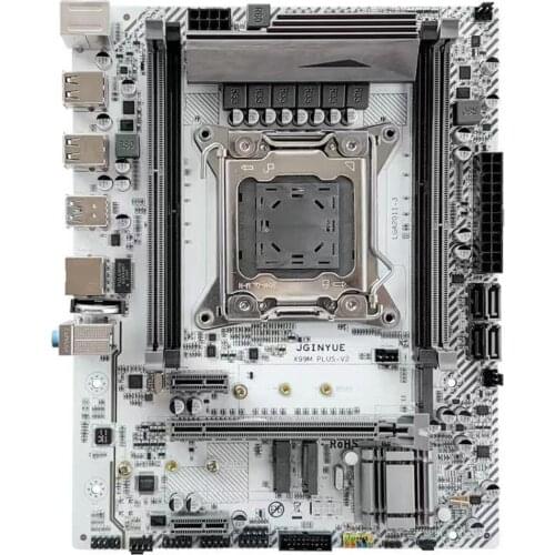 X99 Mining Miner Motherboard LGA 2011-3With Dual M.2 Support Four Channel DDR4 ECC/NON-ECC RAM E5 2678 V3 E5 2620 2650 V3 X99-K9