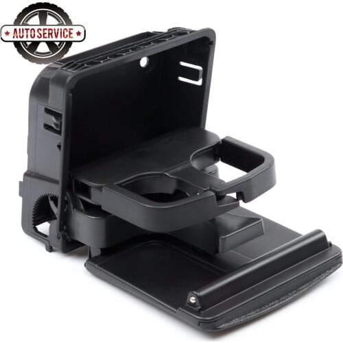 New 1K0 862 532 F Black Central Console Armrest Rear Cup Drink Holder For Jetta MK5 5 Golf MK6 EOS Rabbit 1K0862532G 1KD862533D