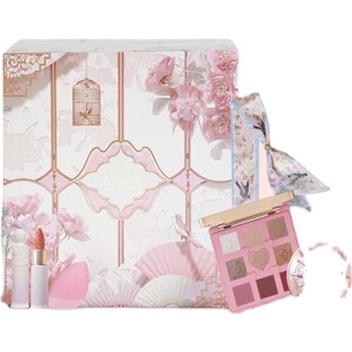 TT New Flower Know Flower God Confession Gift Box Makeup Gift Lip Lacquer Highlight Eyeshadow