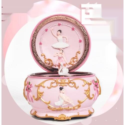 Romantic Ballet Girl Music Box Birthday Present New Year present Christmas present Hals moving castle