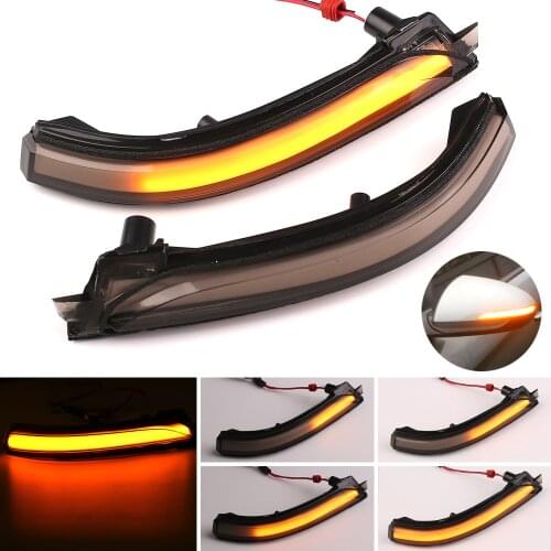 LED Dynamic Turn Signal Light Blinker Sequential Indicator Side Wing Mirror For Hyundai Elantra AD / Avante 2016 2017 2018 2019
