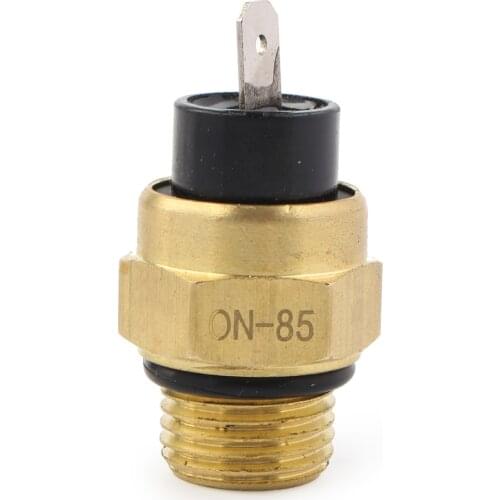 Universal Copper Coolant Temperature Water Temp Gauge Sensor Radiator Fan Switch 37760MT2003 For Honda