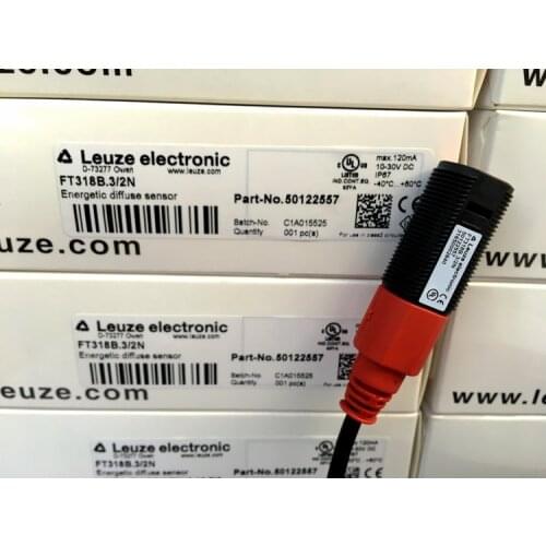100% New Original Leuze retroreflective photoelectric switch FT318B.3 / 2N FT318B.3 / 4P