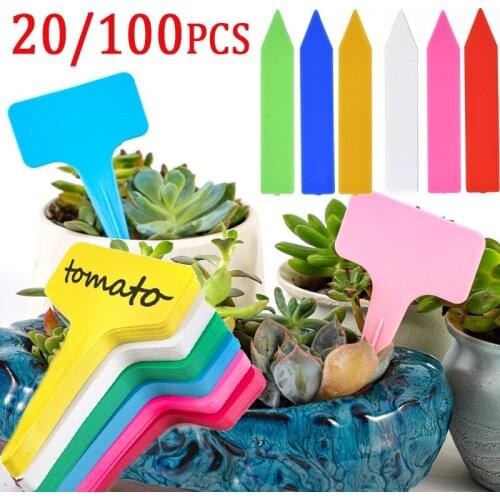 20 Pcs Reusable Waterproof Plant Flower Label Marking Garden Label Decoration Tool