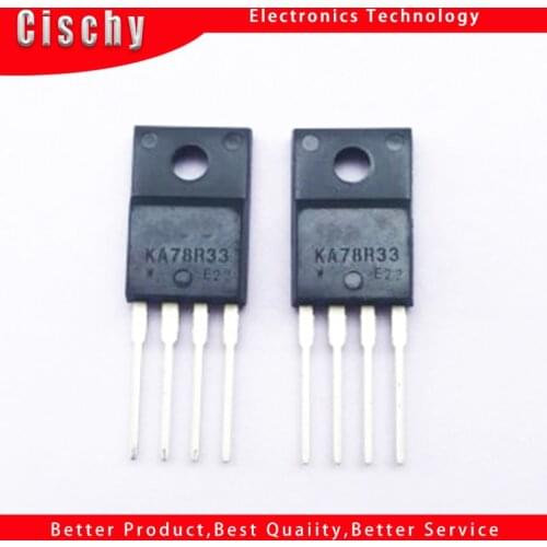 5pcs/lot 78R33 KA78R33 3.3V 1A TO-220-4