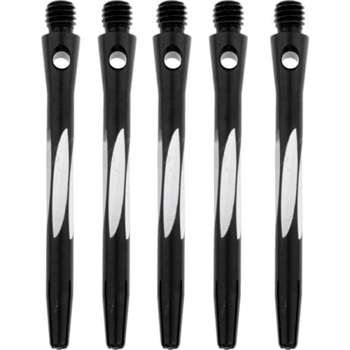 5pcs/Pack Aluminum Alloy Darts Shafts Harrows Dart Stems Medium 50mm 6 Color Durable and Lightweight