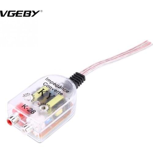 Car Audio CD Amplifier Audio Subwoofer Stero Radio Speaker High to Low Frequency Divider Converter Regulator Filter