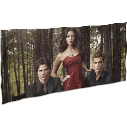 Vampire Diaries printed spa bathrobe laundry quick drying microfiber bath towel sports Bath Towel Gift Yoga towel