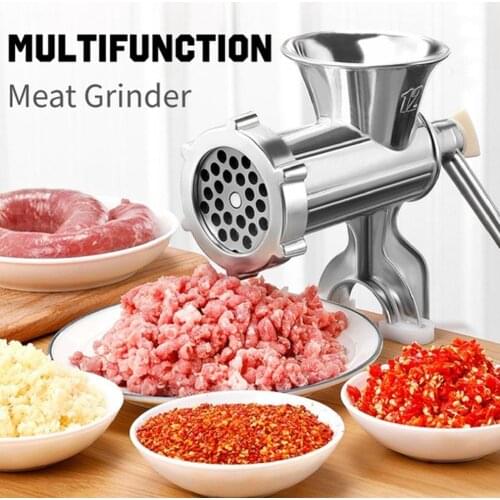 Household Mini Meat Grinder Multifunctional Manual Food Cutter Processor Meat Blender Grinder Sausage Stuffer Kitchen Tools