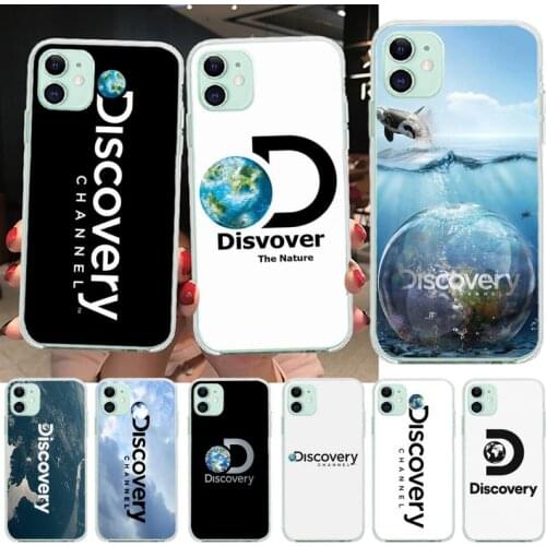Discovery Channel Phone Case for iphone 12 pro max 11 pro XS MAX 8 7 6 6S Plus X 5S SE 2020 XR cover