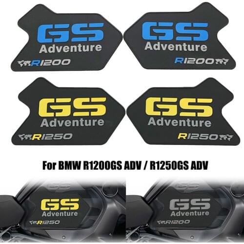 For BMW R1200GS LC ADV R1250GS Adventure R1250GSA Motorcycle Non-slip Side Fuel Tank Stickers Waterproof Pad Rubber Sticker
