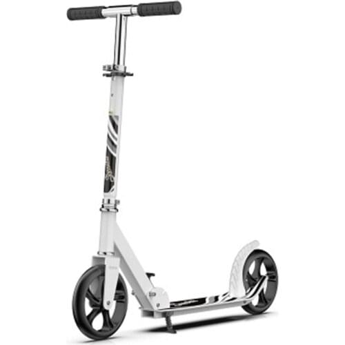 Adult and Children Scooter Folding PU 2 Wheel Bodybuilding All Aluminum Cushioning City Campus Transportation