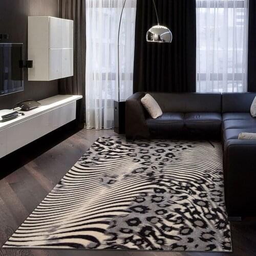 Nourison fashion brief modern carpet leopard print bedroom carpet mats 600ac11-2259 1877