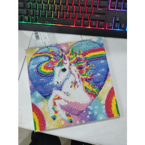 Framed diamond painting kit, 30x40cm canvas popular diamond painting home wall decoration art