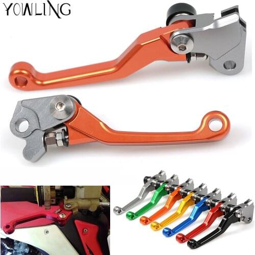 YOWLING Motorcycle CNC Motocross dirt bike Pivot Brake Clutch Levers for 200EXC 2009 2010 2011 2012 2013