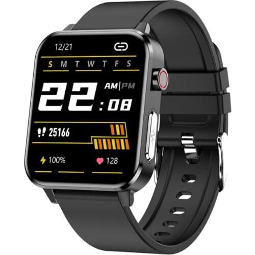 E86 Smart Watch Body Temperature ECG Heart Rate Sleep Monitor Bracelet Fitness Tracker Wirstband Waterproof Sports Watch Men