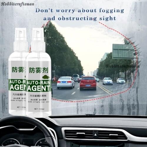100ml car glass antifog spray window glass bathroomanti-fogging Long-lasting anti-fogging spray Car Cleaning Car Accessories