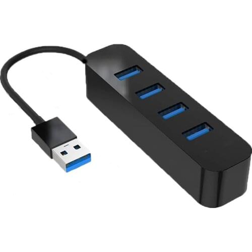 USB 3.0 Hub 4-Port USB Hub with 5 Gbps USB Splitter for Laptop MacBook Mac Pro Mac Mini iMac Surface Pro XPS PC Flash Drive Mobi