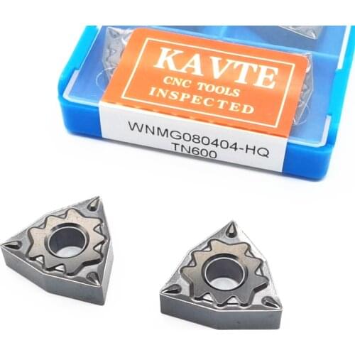 10pcs WNMG080404 HQ WNMG080408-HQ TN600 WNMG080404 WNMG080408-MT CT300 lathe cutting tools CNC carbide cutting tool inserts