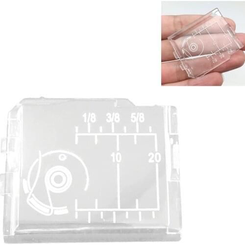 1pc Sewing Machine Cover Plate Clear Plastic Door Goes Needle Plate Bobbin Cover Janome/Newhome/Husqvarna/Babylock/Elna/KENMORE