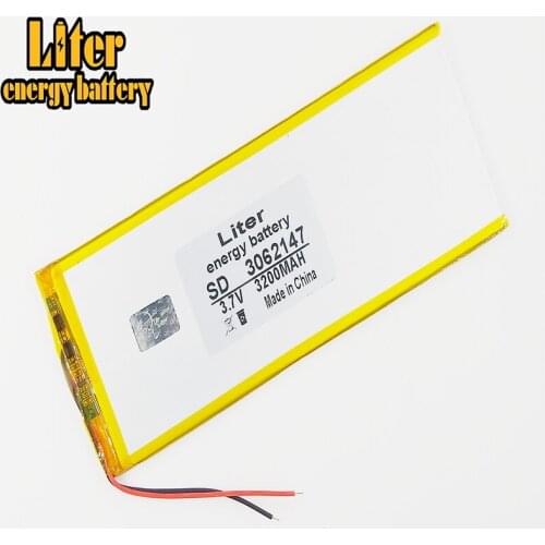 3.7V 3200MAH 3062147 3065145 Polymer Lithium Ion / Li-ion Battery For Tablet Pc,power Bank,cell Phone,speaker