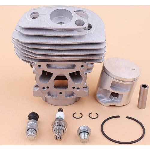 46mm Cylinder Piston Kit For Husqvarna 562XP 560 Chainsaw 575355803 Decompression Valve Spark plug