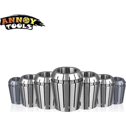 Free Shipping ER11 Collets 13pcs/Lot 1mm to 7mm Range, ER11 Precision Spring Collet Set CNC Milling Lathe Tool