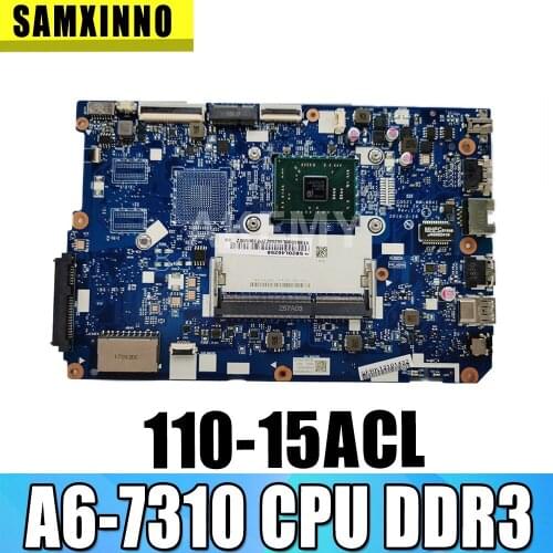 CG521 NM-A841 motherboard for Lenovo 110-15ACL notebook motherboard CPU A6-7310 DDR3 100% test work 5B20L46262 Free shipping