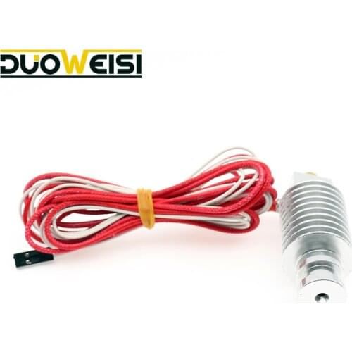 3D Printers Parts E3D-V5 short range 1.75mm Nozzle 0.2/0.3/0.4/0.5/0.6/0.8mm J-head extrusion head E3D V5 extruder nozzle 12V40W