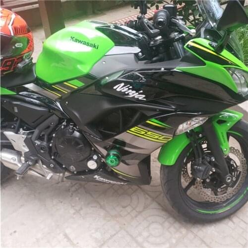 For Kawasaki Z650 NINJA 650 2017-2020 Motorcycle CNC High quality Frame Sliders Falling Protection Guard Crash Protector