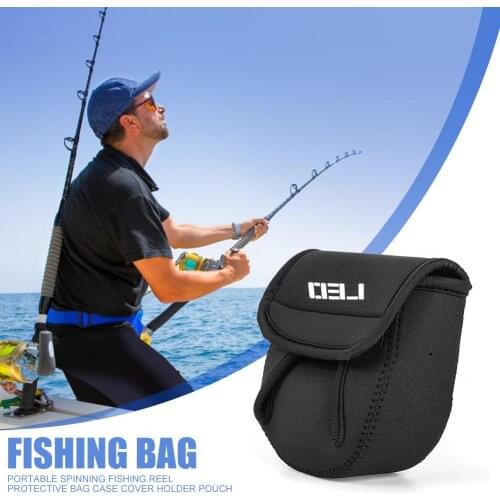 Hot Sale Fishing Bags Multi-function Fishing Reel Protective Bag Spinning Reel Case Cover Holder Pouch Accessories