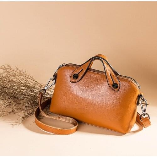 Small Shoulder Crossbody Bags Women Soft Leather Ladies Messenger Bag Fashion Daily Use For Women Vintage Cell Phone HandBags