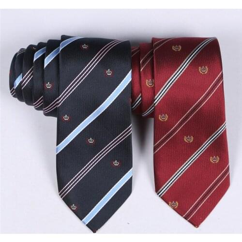 Fashion Neck Tie Necktie Groom Gentleman Ties Wedding Birthday Party Gifts For Men Formal Striped Silk Gravata Slim Arrow Tie