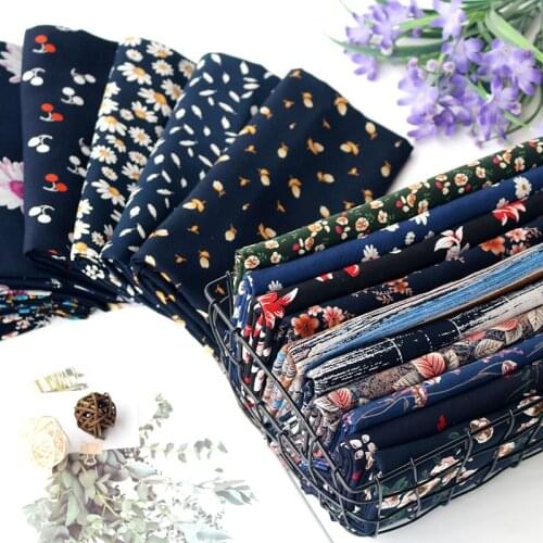 Soft Floral Carved Cotton Fabric By The Meter for Clothing Skirt Dress Sewing Leaves Daisy Flower Printed Brocade Summer Textile