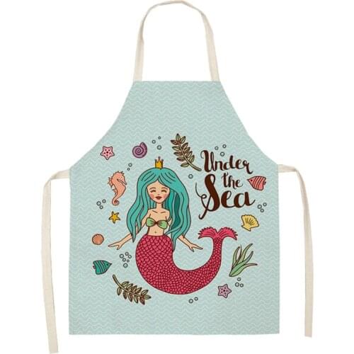 Girl Pattern for Home and Kitchen House Cleaning Customizable Apron Alpaca Men Kitchen Apron Woman Kitchen Apron Master Apron