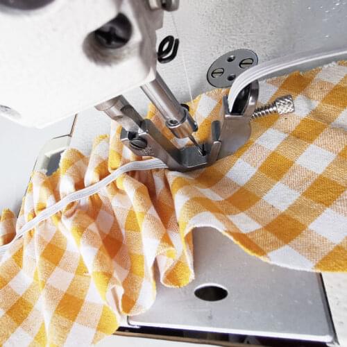 Flat car elastic band presser foot Industrial sewing machine rubber band presser foot Pull rubber band presser foot