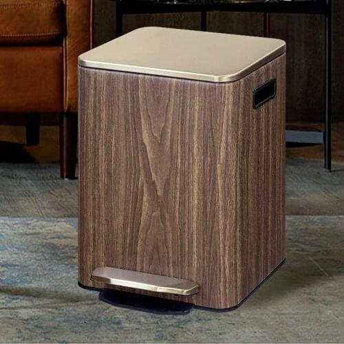 Modern Trash Can Bedroom Storage Bin Bucket Garbage Bag Holder Trash Bin Kitchen Paper Basket Poubelle De Cuisine Home Decor