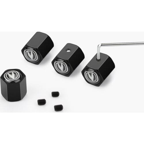 Car Styling Anti-theft Stainless Wheel Tire Valve Stems Caps for Changan CS55 CS75 CS35 CS95 Accessories
