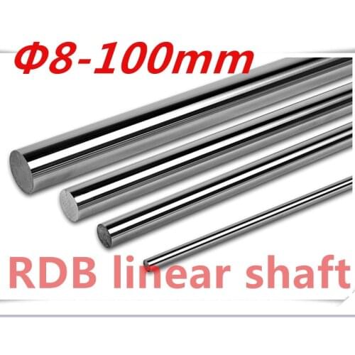3D printer rod shaft WCS8mm linear shaft L100mm chrome plated linear motion guide rail round rod 8mm 100mm