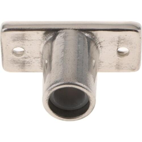 Top Mount Oarlock Socket Boat Marine Fishing Hardware , Stainless Steel