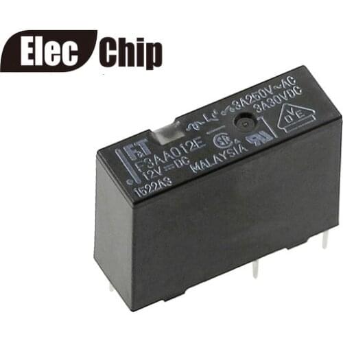 10Pcs relay F3AA012E FTR-F3AA012E 3A 12VDC 4Pin