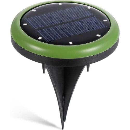 2pcs Hot Sale LED Solar Light Outdoor Garden ABS Plastic LED Garden Lights Landscape Lighting Waterproof Lawn Lamp